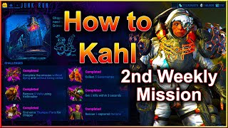 Warframe Kahl 2nd Weekly Mission Walkthrough