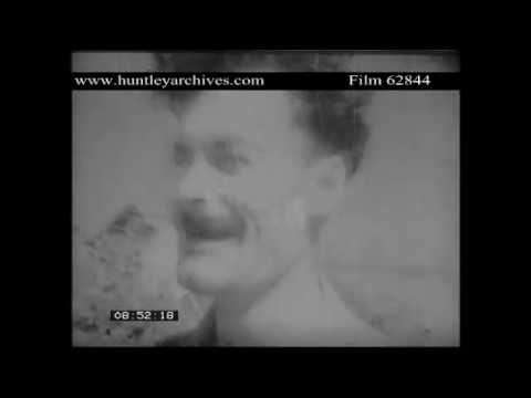 Rangoon in Burma in World War Two.  British fighter pilots.  Archive film 62844