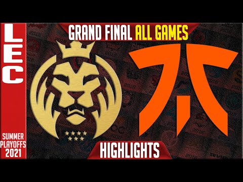 MAD vs FNC Highlights ALL GAMES | LEC Summer Playoffs GRAND FINAL | MAD Lions vs Fnatic