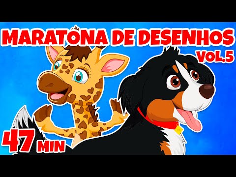 Maratona de Desenhos Vol. 5 - Giramille 47 min | Desenho Animado Musical