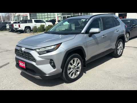 2024 Toyota RAV4 Limited AWD in Silver for sale at Stouffville Toyota in Whitchurch-Stouffville, ON