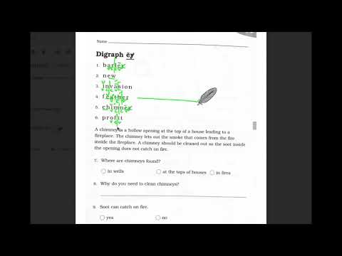 Phonics Lesson 106 (worksheet)