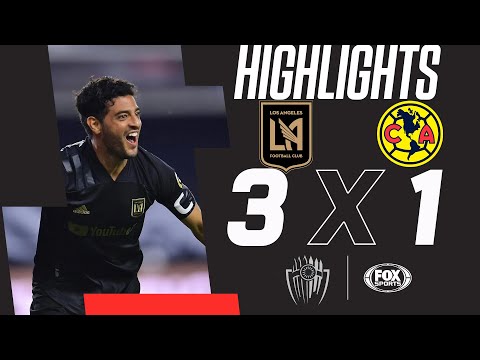 VIRADA ESPETACULAR COM UM A MENOS! LAFC 3x1 AMÉRI...