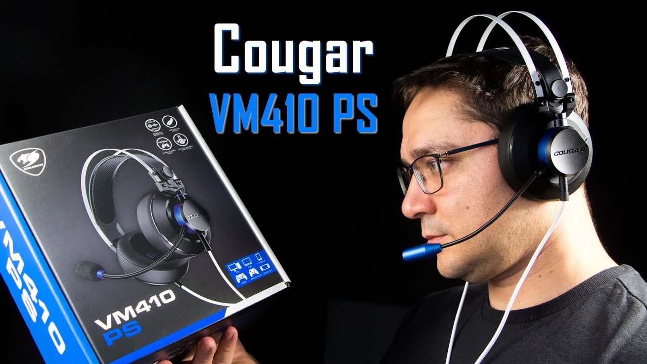 Ігрова гарнітура закритого типу Cougar VM410 PS