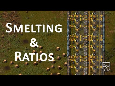 How To Work With Ratios And Do Smelting Factorio Quick Tutorials