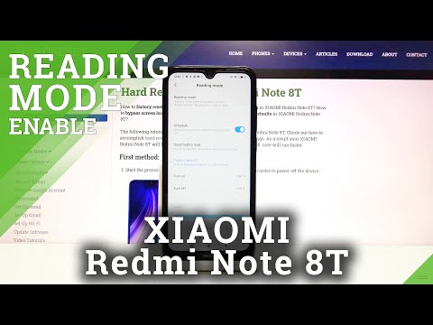 How to Enable Eye Comfort Mode in XIAOMI Redmi Note 8T – Block Blue Light