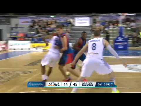 Highlights of CSM CSU Oradea in win over Kataja Basket, 11/22/2016