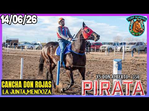 PIRATA (14/06/26) CANCHA DON ROJAS (La Junta-Malargüe, Mendoza)