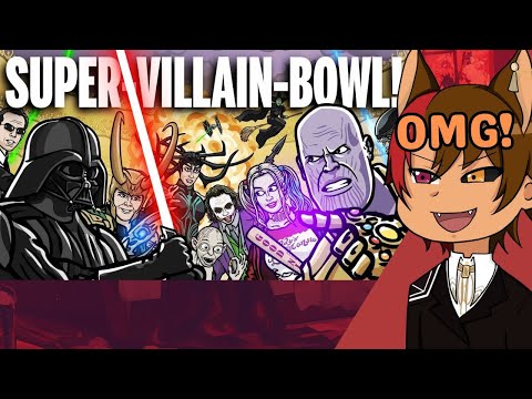 SUPER-VILLAIN-BOWL! - TOON SANDWICH | DRMalliVT Reacts