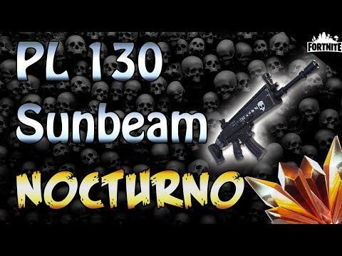 FORTNITE - PL 130 Sunbeam Nocturno With Upgraded Legendary Perks Gameplay Video