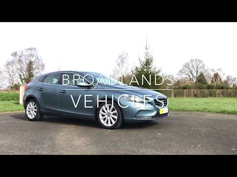 Broadlands Vehicles Presents a Volvo V40 1.6 D2 SE Lux Nav 5 Door finished in Caspian Blue 2012/62