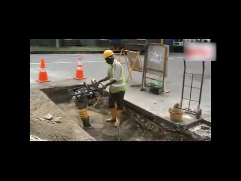 Tamping rammer with honda engine by waxcon