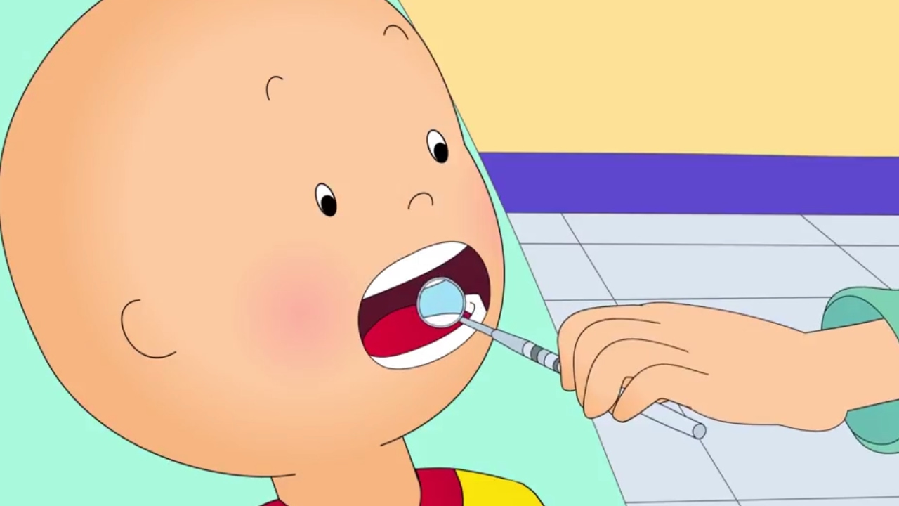 Caillou’s New Adventures S01 E02 : کایلو در دندانپزشک (انگلیسی)