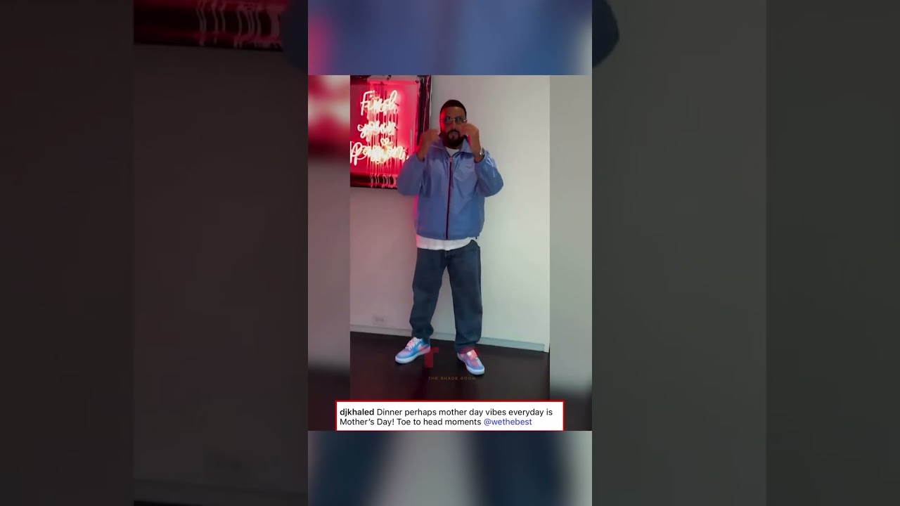 DJ Khaled Flaunts Slimmed Down Figure With Help From Aalam! 🔥