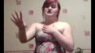 Grace singing Brave by Idina Menzel