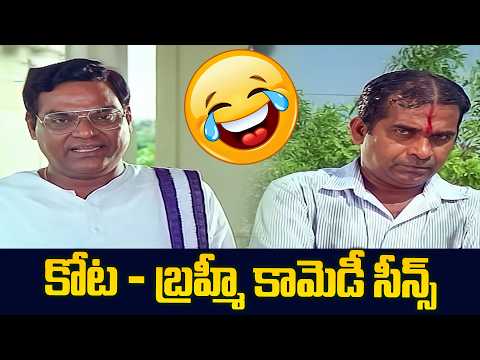 కోట - బ్రహ్మీ కామెడీ సీన్స్ | Kota Srinivasa Rao & Brahmanandam Ultimate Comedy Scenes || iDream 360