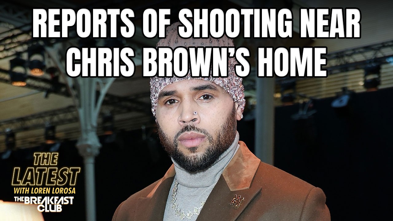 Chris Brown Speaks Out After Reports Of Sh00ting Near His Tarzana Home