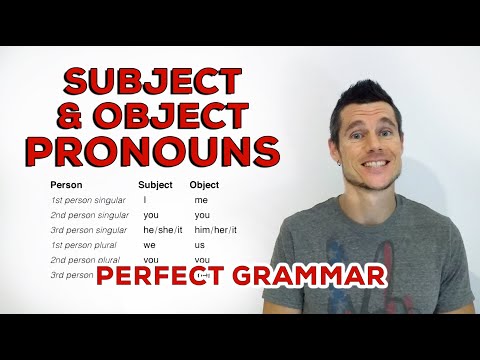 Subject and Object Pronouns - The Complete Guide to Personal Pronouns - Basic English Grammar Lesson