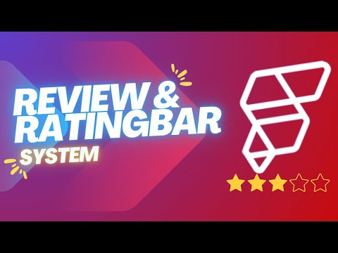 @FlutterFlow Review and Ratingbar Widget System - #nocode #beginner #2024 #ecommerce #app