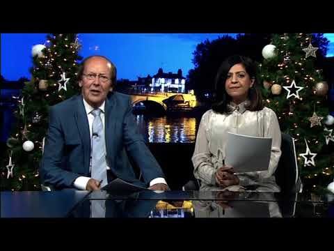 79 yr old Fred Dinenage's final last ever appearance on Meridian Reports after 38 yrs -16th Dec 2021