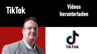 Tiktok Videos sauber herunterladen (Ohne Watermark