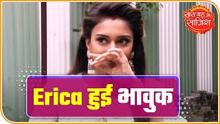 Erica becomes emotional on the last day of shoot on sets of Kasautii Zindagii Kay video