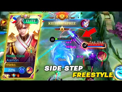 AAMON SIDE STEP FREESTYLE KILLS! ENEMIES WENT CRAZY!😱 TOP GLOBAL AAMON