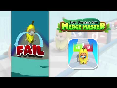 Epic Banana Run: Merge Master Video