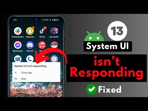 How To Fix System UI isn't Responding Error on Any Android Phone | System UI has Stopped