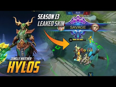 Season 13 leaked skin | Hylos | Jungle Watcher | ( Mobile Legends )
