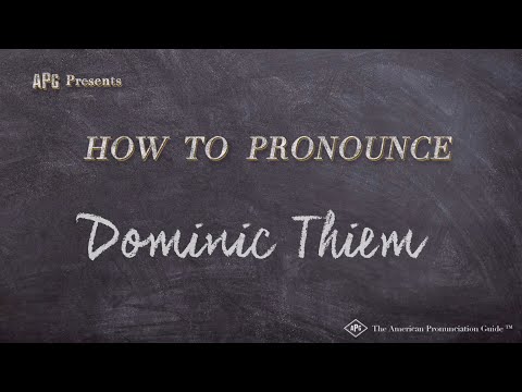 How to Pronounce Dominic Thiem (Real Life Examples!)
