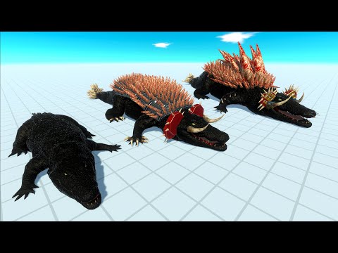 EVOLUTION OF DARK PURUSSAURUS