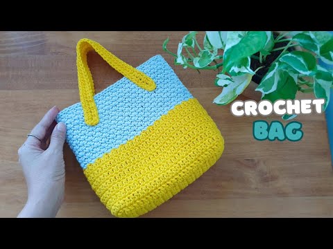 How to Make Crochet Handbag in the simple way | ViVi Berry Crochet