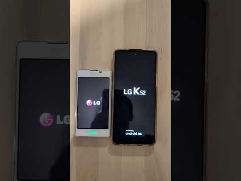 LG Optimus vs LG K52 boot test #shorts #youtube #tech