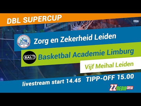 Livestream zo. 19 sep. 2021 15.00 Zorg en Zekerheid Leiden - BAL Weert (Supercup)