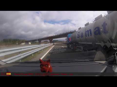 653 Driving Through SPAIN - Teixeiro - Guitiriz - Baamonde - Rábade - Lugo