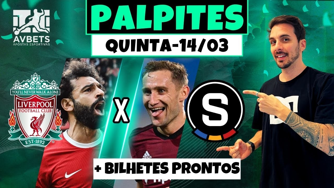 PALPITES E APOSTAS DE FUTEBOL PARA HOJE 14 03  2024 + BILHETE PRONTO (QUINTA-FEIRA)