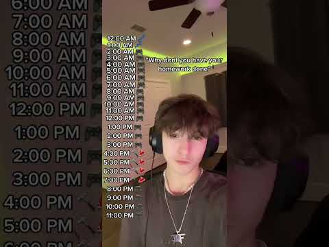 FaZe H1ghSky’s Schedule!