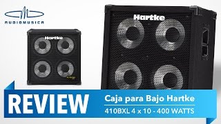 Video thumbnail for REVIEW / Caja para bajo Hartke 410XL by Audiomusica