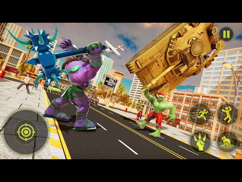 Monster Hero Crime City Battle Android Gameplay