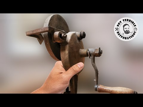 FUNDAMENTALL 1930's Hand Cranked Grinder Restoration