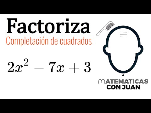 COMPLETACIÓN DE CUADRADOS. Factorización de polinimos tipo ax^2+bx+c