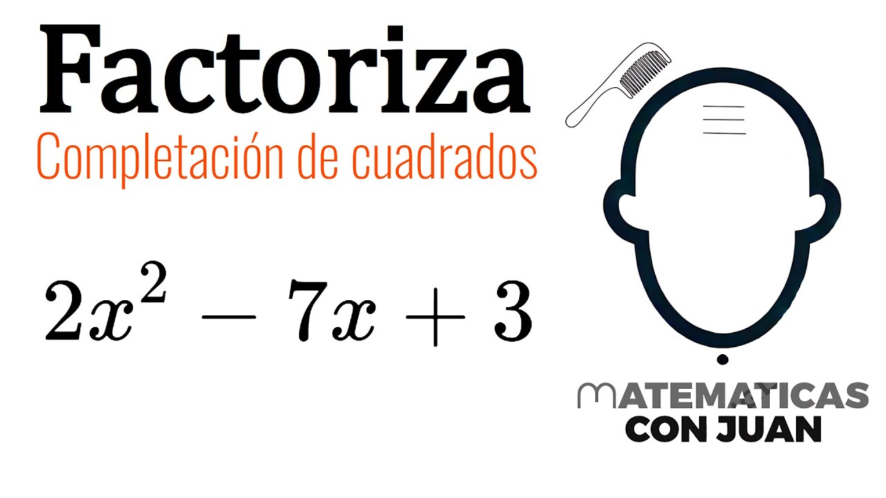 COMPLETACIÓN DE CUADRADOS. Factorización de polinimos tipo ax^2+bx+c