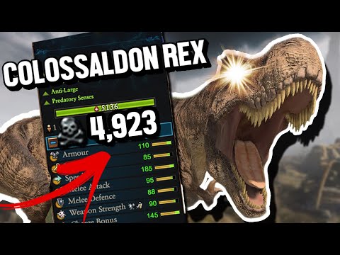 ULTIMATE DINOSAUR causes MASS DESTRUCTION in Warhammer 3