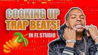 COOKING UP TRAP BEATS FROM SCRATCH! Ep. 1  | FL Studio Beat Making