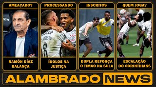 ÚLTIMO TREINO DO CORINTHIANS ANTES DO RACING! SAIBA ESCALAÇÃO! - Alambrado News #141