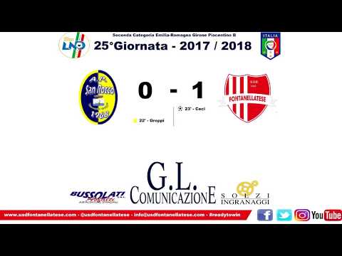 San Rocco al Porto vs Fontanellatese 0-1 - All goals - Seconda Categoria 13/05/2018