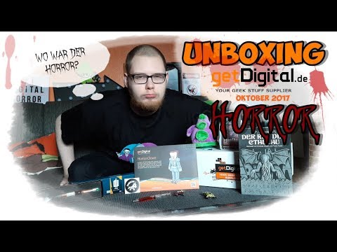 getDigital [Unboxing] - Oktober 2017: Horror - Thema absolut verfehlt... [German]