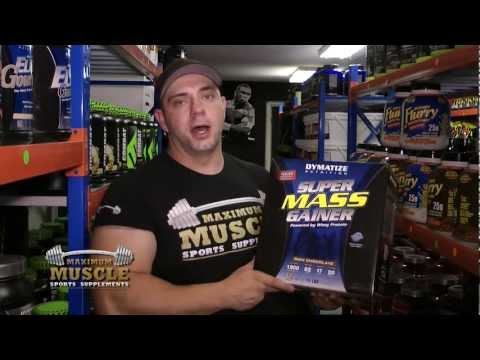 comment prendre super mass gainer dymatize