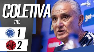 COLETIVA TITE | AO VIVO | Cruzeiro 1 x 2 Pouso Alegre - Mineiro 2026